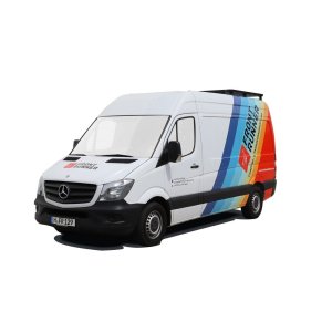 Freightliner Sprinter Van (2007-Current) Slimline II 1/4 Roof Rack Kit