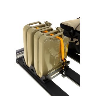 ARB BASE Rack Degvielas kannas turētājs dubults vertikāls