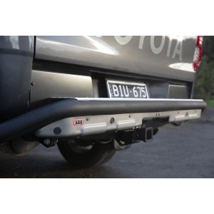 SUMMIT RAW REAR BUMPER 20ON HILUX OE TOWBAR/SENSORS