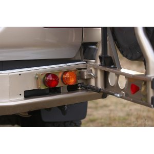REAR BAR 100 IFS BLK3500KG