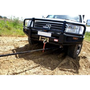 BLACK SNAKE 10M8t RECOV STRAPWITH THIMBLES