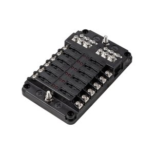 FUSE BLOCK 12 WAY BLADE FUSEWITH INDICATION LIGHT