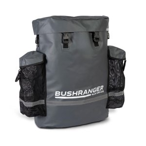 BUSHRANGER WHEELIE BIN WITH CENTER DIVIDER