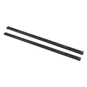 CROSS BAR 1250MM BLACK PAIR
