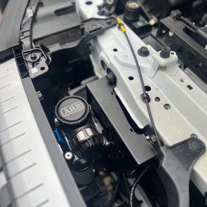 COMPRESSOR BRACKET ENGINE BAY