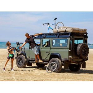 Land Rover Defender 110 (1983-2016) Slimline II Roof Rack Kit
