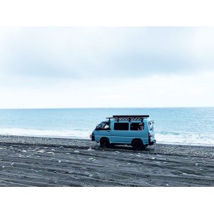 Mitsubishi Delica L300 High Roof (1986-1999) Slimline II Roof Rack Kit