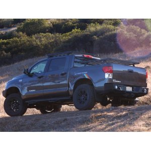 Toyota Tundra Crew Max Pickup Truck (2007-Current) Slimline II Load Bed Rack Kit