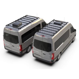 Mercedes-Benz Sprinter (L2H2/144in MWB/High Roof) (2006-Current) Slimpro Roof Rack Kit