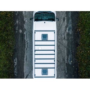 Peugeot Boxer (L4H2/159in WB/High Roof) (2014-Current) Slimpro Roof Rack Kit