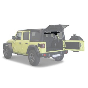 Jeep Wrangler JLU Cargo Molle Interior Shelf