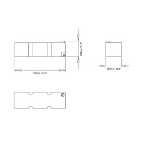 Water Tank / 67l/17.7Gal