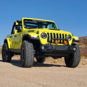 RUBICON JL JT QUATRO FOG MOUNT 3 PIECE BUMPER.