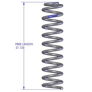 Front coil springs Clayton Lift 4"
