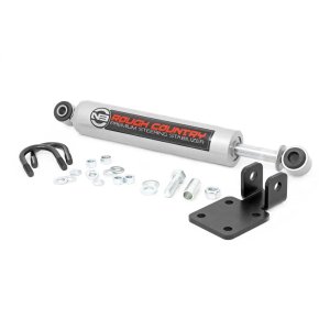 Steering upgrade kit with stabilizer Rough Country Lift 4"+