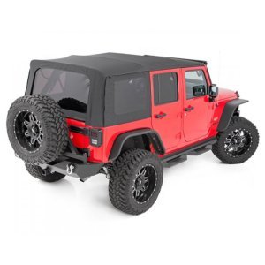 Soft Top Black Denim Rough Country 07-09