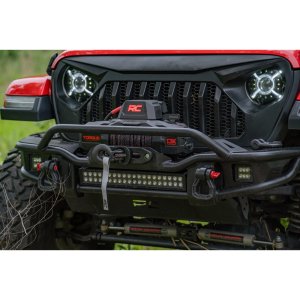 Winch with synthetic rope 13000 lbs Rough Country