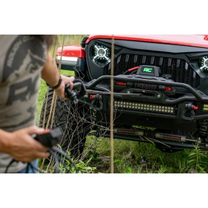Winch with synthetic rope 13000 lbs Rough Country