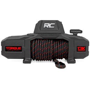 Winch with synthetic rope 13000 lbs Rough Country