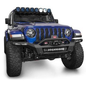 Front steel bumper with skid plate Addictive Desert Designs Phantom