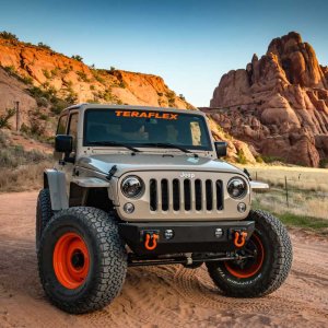 HD drag link kit and tie rod kit TeraFlex Lift 0-3"