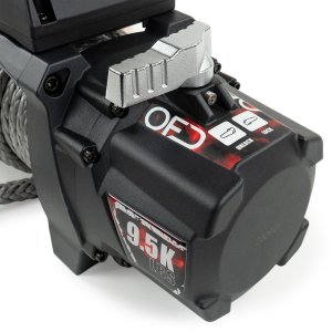 Winch with synthetic rope 9500 lbs OFD URSA 9500