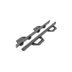 Side steps adjustable aluminium Rough Country  SRX2 Crew Cab