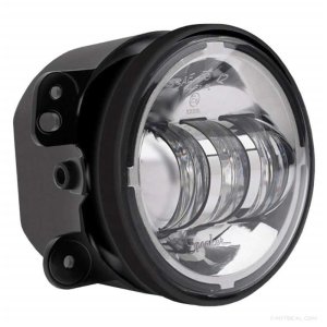 LED fog lights round chrome 4,5" JW Speaker 6145 J Series