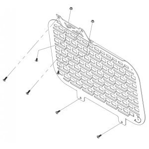 Right internal MOLLE panel Bison Gear