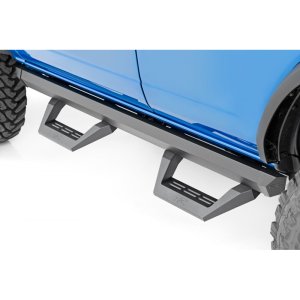 Side steps adjustable aluminium Rough Country  SRX2