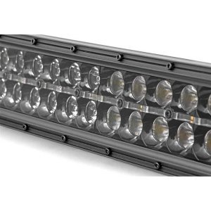 LED light bar 20" dual row white DRL spot/floot Rough Country Black Series