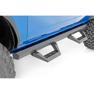 Side steps adjustable aluminium Rough Country  SRX2