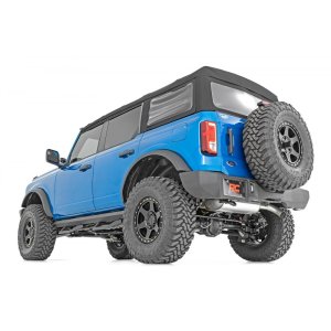 Side steps adjustable aluminium Rough Country  SRX2