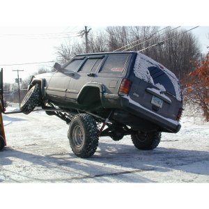 Suspension long arm kit with rear coil conversion Clayton Lift 6,5"