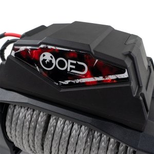 Winch with synthetic rope 12500 lbs OFD URSA 12500