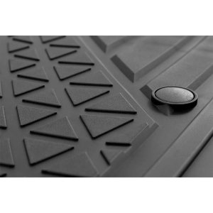Front and rear floor mats Rough Country Flex-Fit Crew Cab