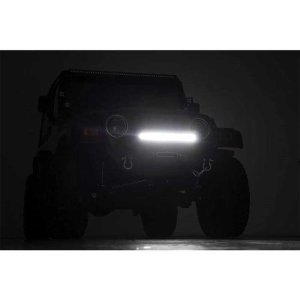 Front bumper with LED light bar 20" full Rough Country