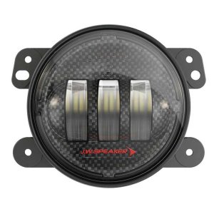 LED fog lights round carbon 4" JW Speaker 6145 J2 Series