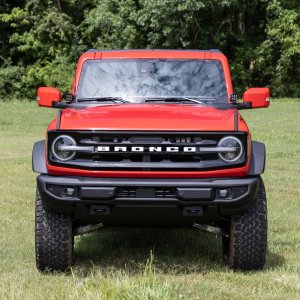 LED lights 3,5" round Amber DRL Rough Country Black Series