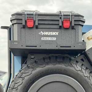 Spare wheel tray Bison Gear