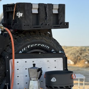 Spare wheel tray Bison Gear
