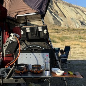 Spare wheel tray Bison Gear