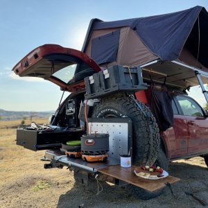 Spare wheel tray Bison Gear
