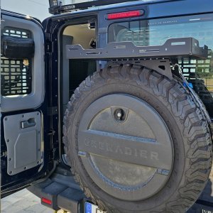 Spare wheel tray Bison Gear