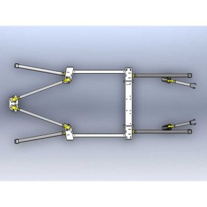 Long control arm Pocket Style upgrade kit Clayton Lift 4-8"