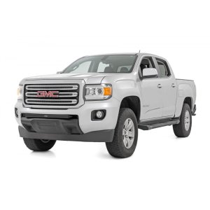 Running boards aluminum Rough Country HD2 Crew Cab