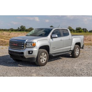 Running boards aluminum Rough Country HD2 Crew Cab