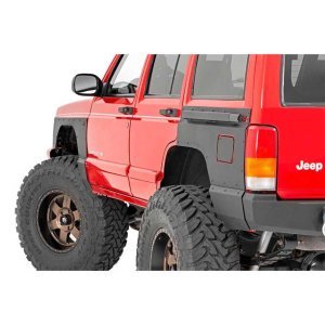 Rear body armors Rough Country 97-01