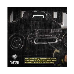 Winch with synthetic rope and wireless remote 10000 lbs Smittybilt X20 GEN3