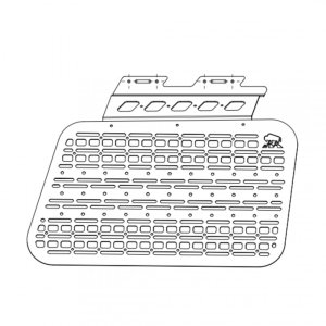 Right external MOLLE panel Bison Gear